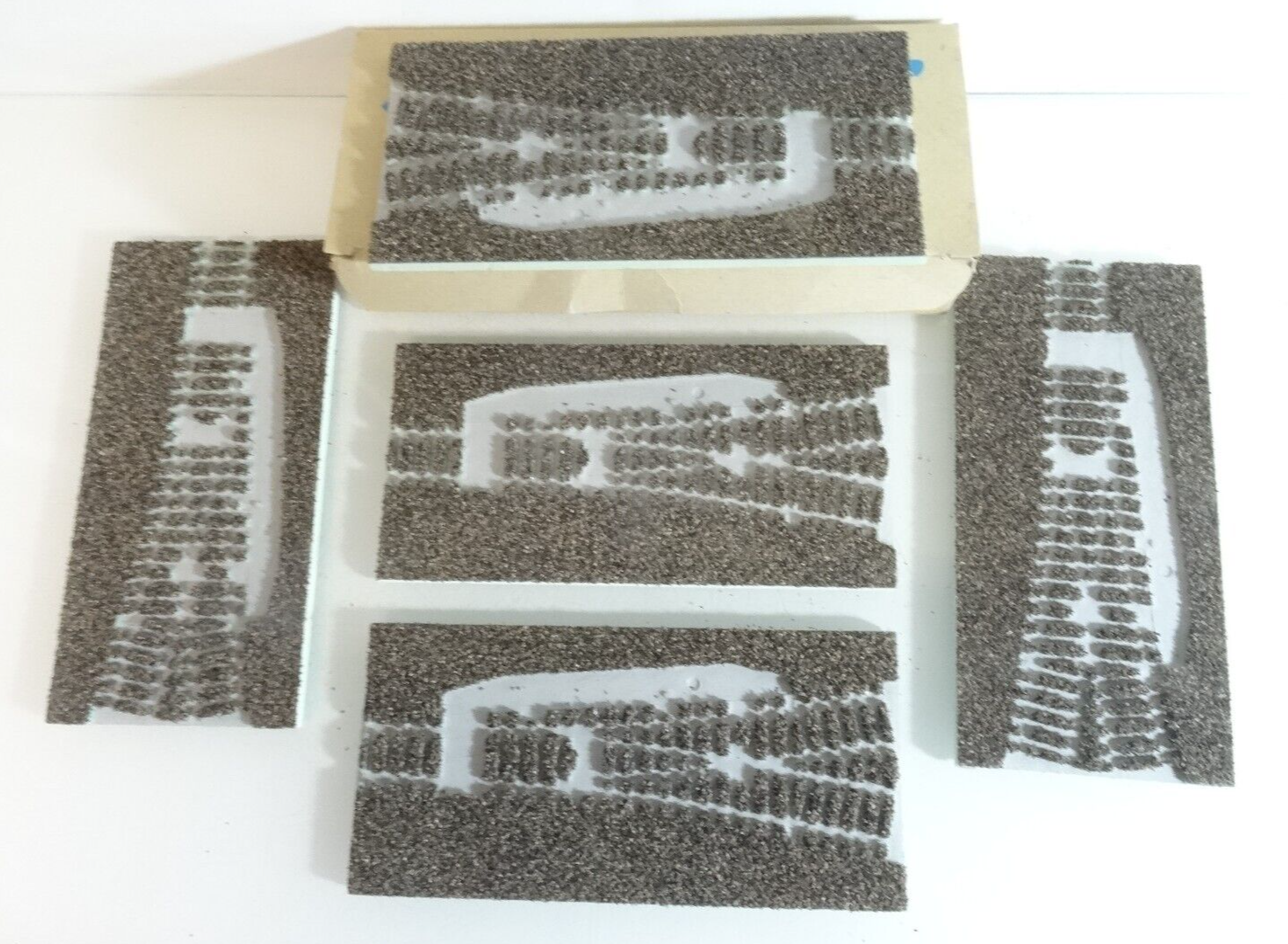 Roco Styroplast H0 04544 S Gleisbettung gerade 5 Stück in OVP QR6311