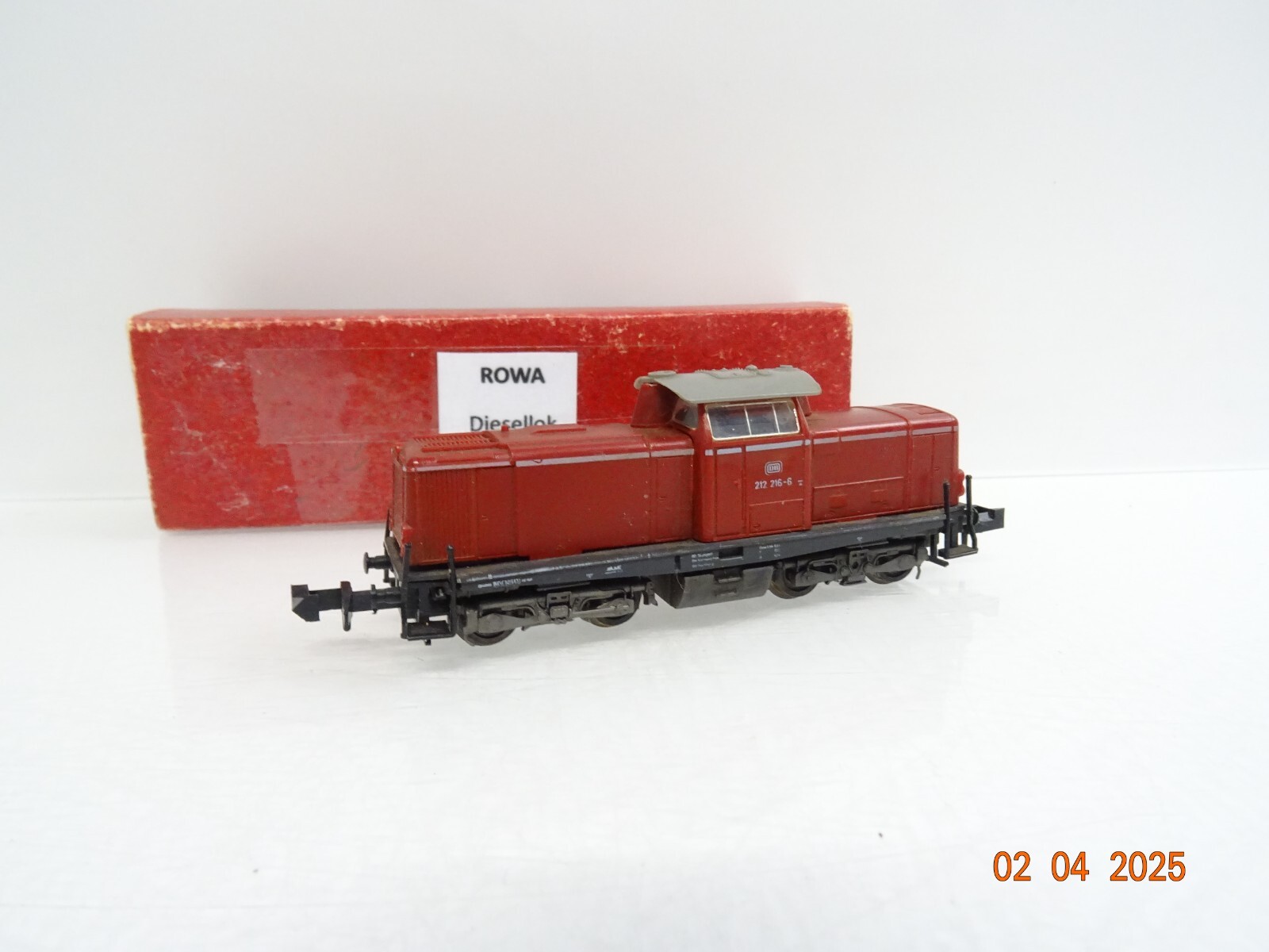 Röwa N Diesellok BR 212 216-6 der DB in EVP LE9859