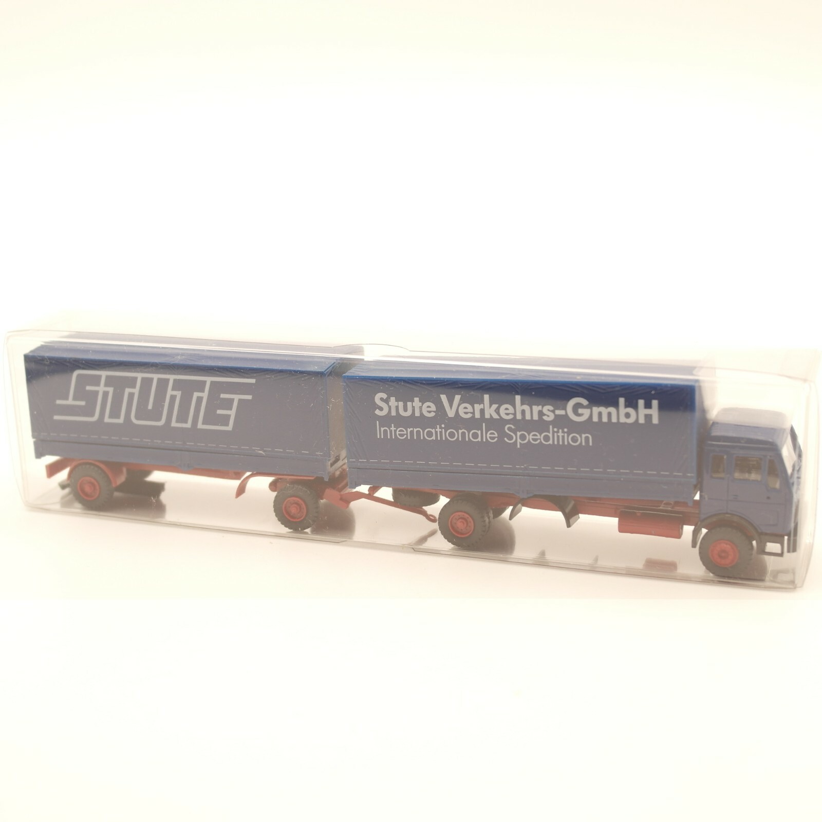 Roskopf 1:87 MB NG Pritschen Lastzug "Stute-Verkehrs-GmnH" in EVP ER4603 – Bild 3