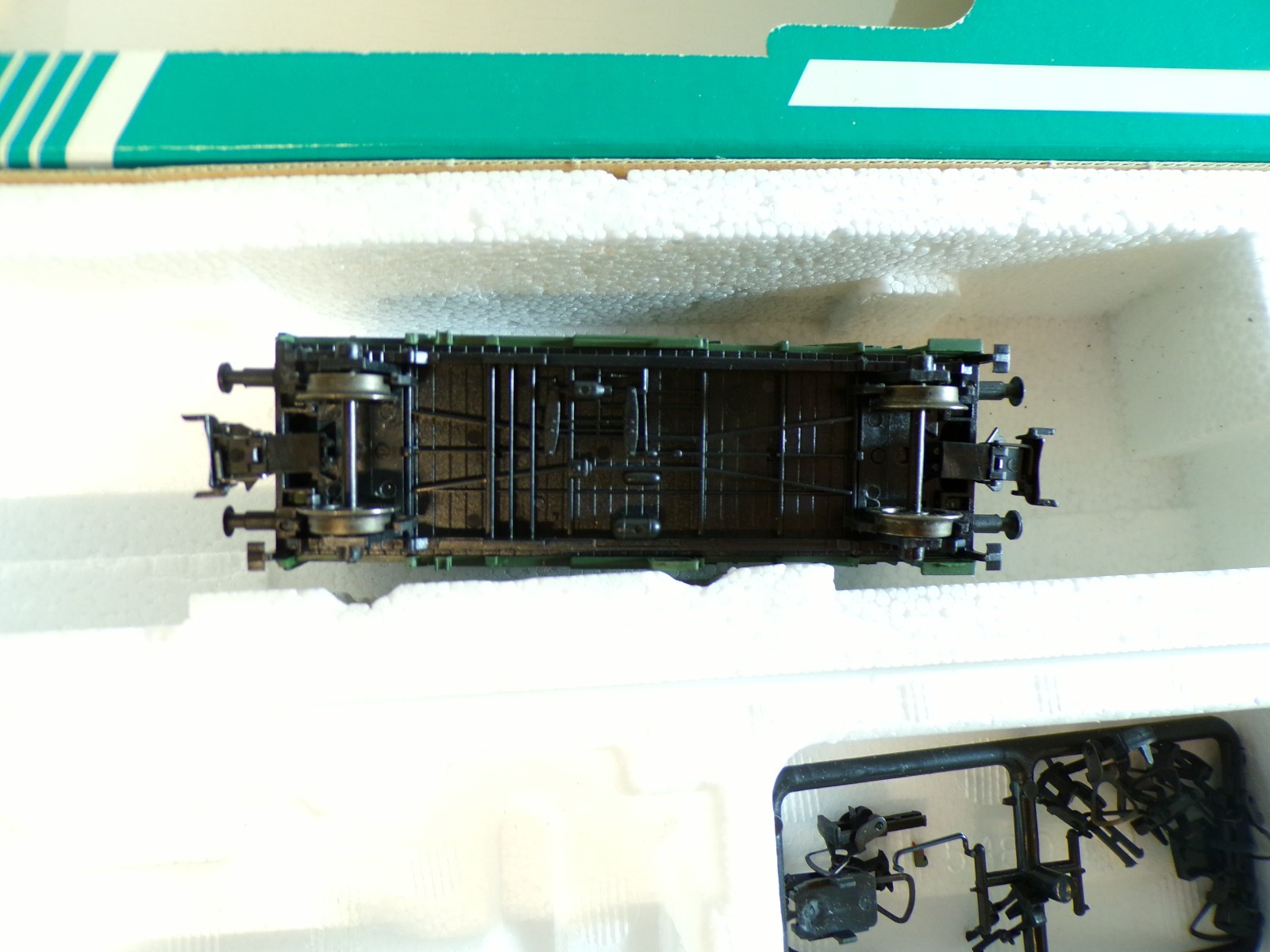 Sachsenmodelle H0 14117 AC Werkstattwagen a. Bauzugwagen-Set DB in OVP BH1365 – Bild 4