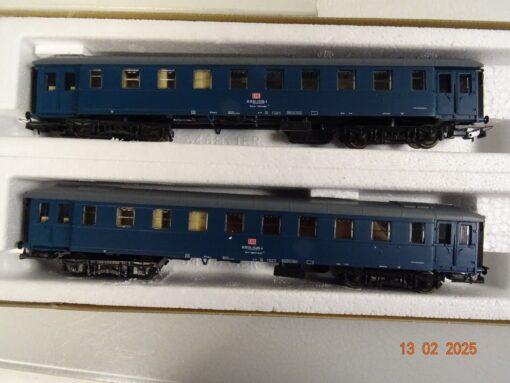 Sachsenmodelle H0 14128 Bauzug-Set 2 tlg. der DB in OVP PR5941 – Bild 3