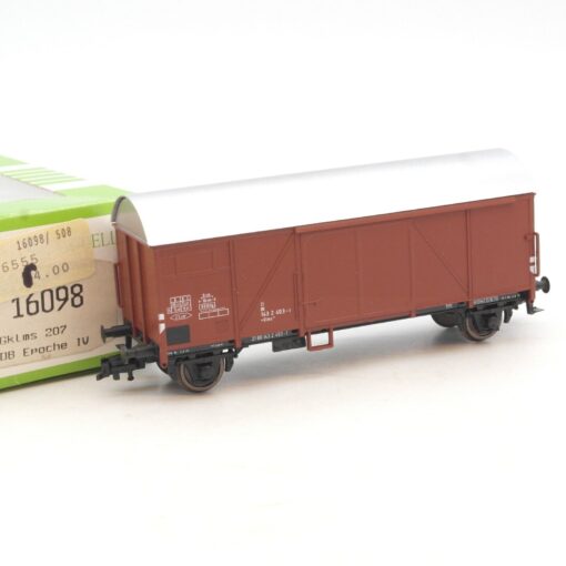 Sachsenmodelle H0 16098 gedeckter Güterwagen der DB in OVP RF8515