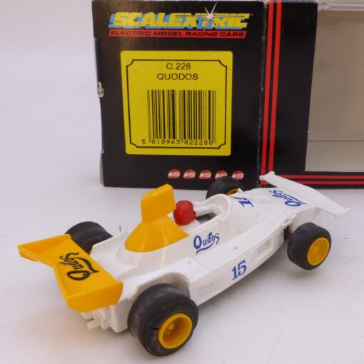 ScaleXtric Nr.: C.228 Ferrari 312T Quodos F1 Car #15, in OVP EB9036 – Bild 3