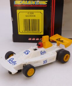 ScaleXtric Nr.: C.228 Ferrari 312T Quodos F1 Car #15, in OVP EB9036
