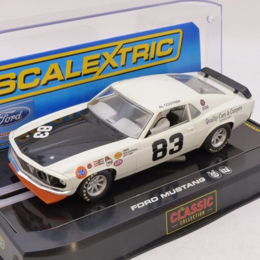 ScaleXtric Nr.: C2890 Ford Mustang AL Costner #83, in OVP EB8973