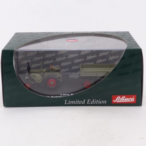 Schuco 1:43 02642 Lanz Bulldog mit Anhänger in OVP EX6544 – Bild 5
