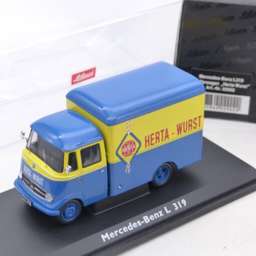 Schuco 1:43 02902 Mercedes Benz L319 Herta Wurst in OVP EX6577