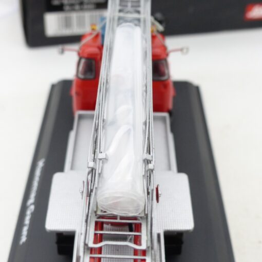 Schuco 1:43 03241 Hanomag Garant mit Bachert Drehleiter Feuerwehr in OVP EX6658 – Bild 4