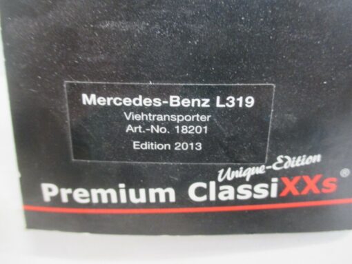 Schuco 1:43 18201 Mercedes-Benz L319 Edition 2013 m.OVP WZ4263 – Bild 3