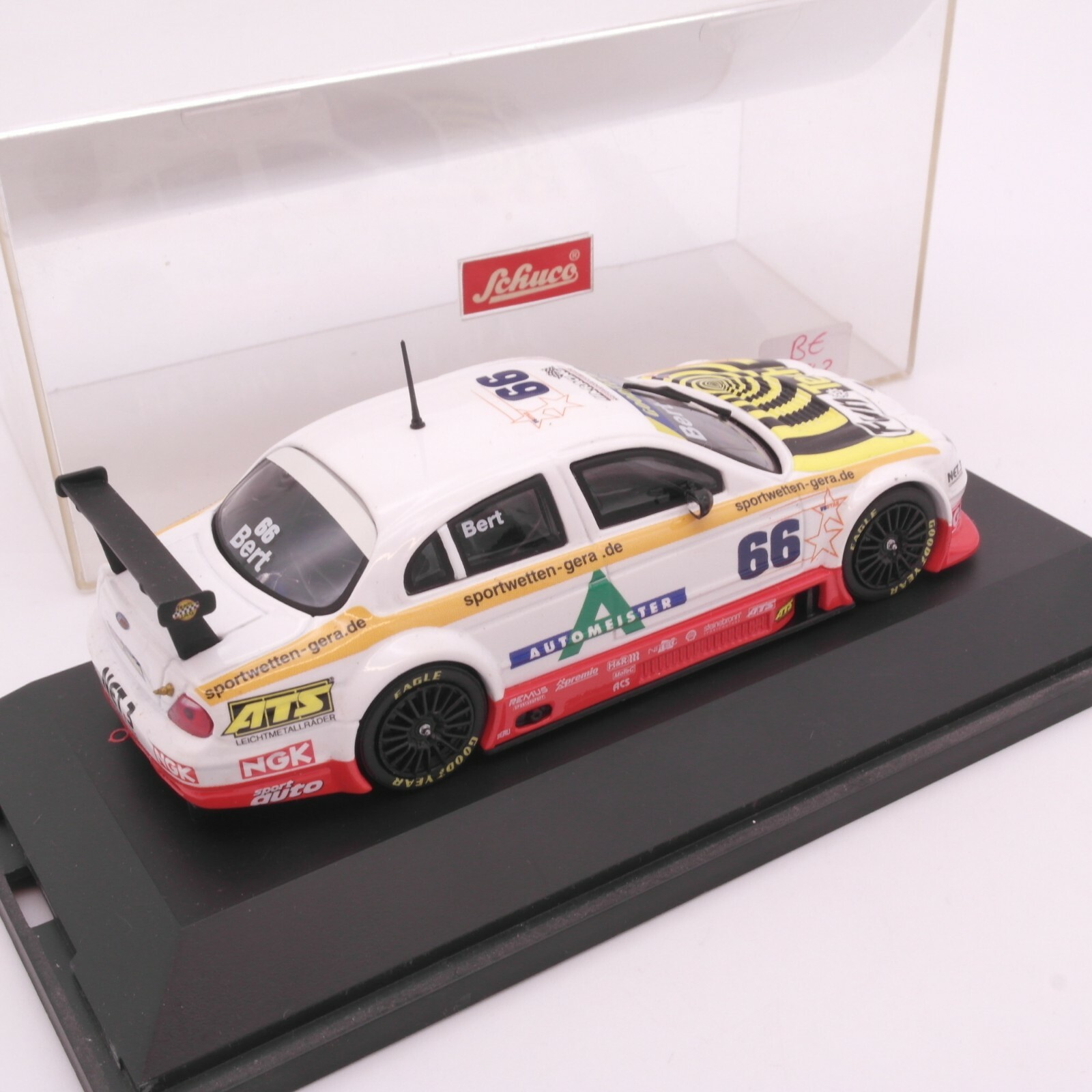 Schuco 1:43 Jaguar V8 J.A.G. Racing V8STAR DTM 2002 Bert #66 PC Box RT2552 – Bild 3
