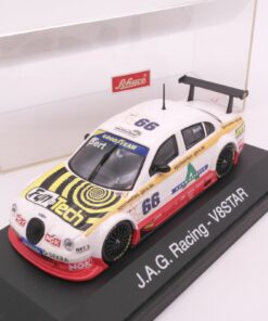 Schuco 1:43 Jaguar V8 J.A.G. Racing V8STAR DTM 2002 Bert #66 PC Box RT2552
