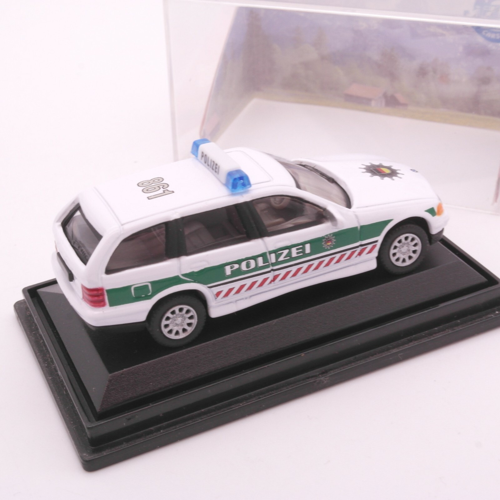 Schuco 1:72 BMW 320i Touring Polizei in PC Box RT2896 – Bild 3