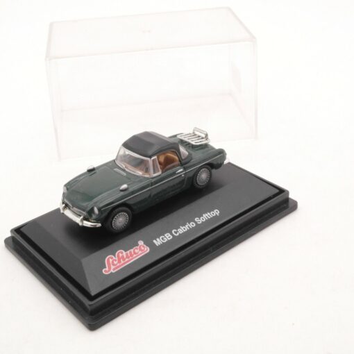 Schuco 1:72 MGB Cabrio Softtop in PC Box RI4028
