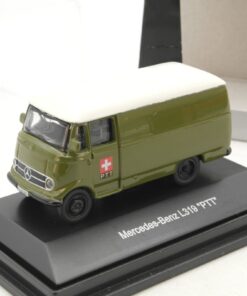 Schuco 1:87 25399 Mercedes L319 Schweizer Post PTT in OVP RG9329