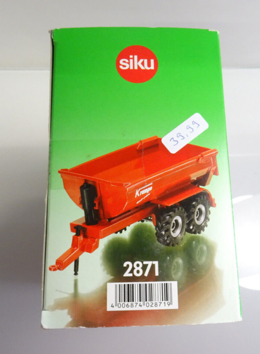 Siku Farmer 1:32  2871 Halfpipe-Muldenkipper in OVP AR7936 – Bild 3