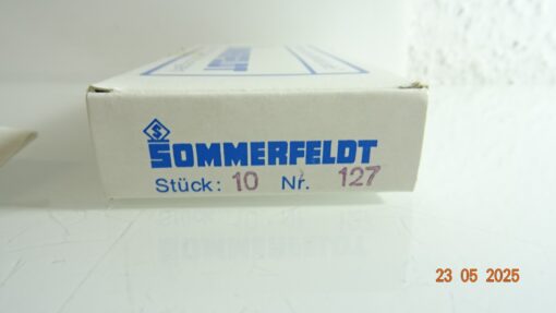 Sommerfeld Spur H0 127 Oberleitungsmasten 10 Stück siehe Foto in OVP CK8533 – Bild 3
