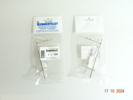 Sommerfeldt H0 220 Streckenmast siehe Foto in OVP CK3445