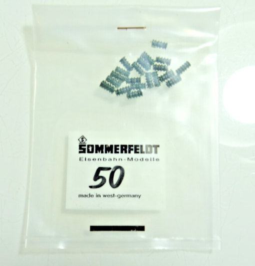 Sommerfeldt H0 50 Rillen-Isolator siehe Foto in OVP CK178
