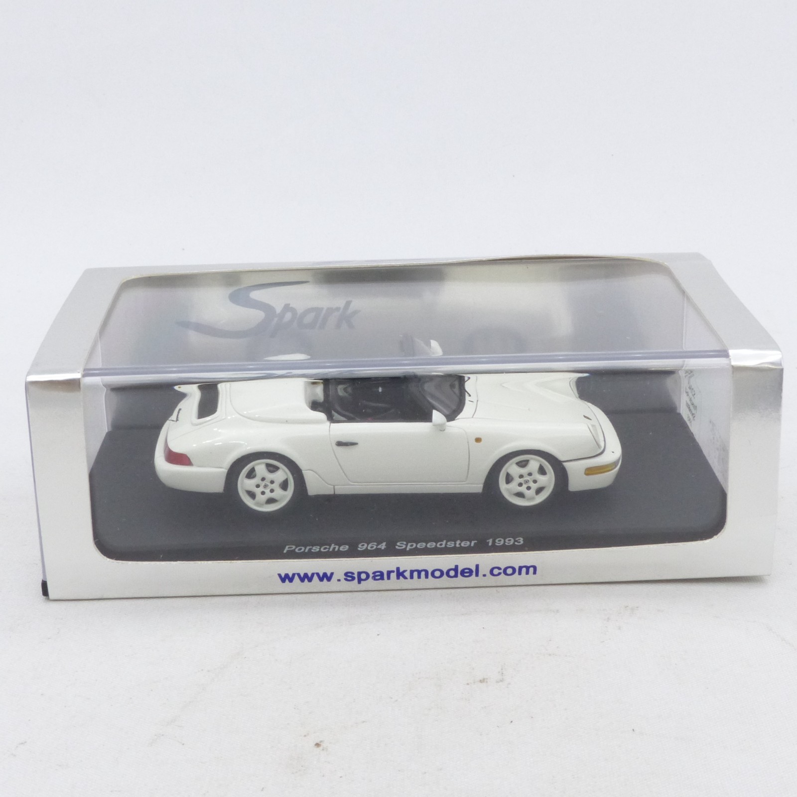 Spark 1:43 S2043 Porsche 964 Speedster 1993 weiß in OVP EX7968 – Bild 4