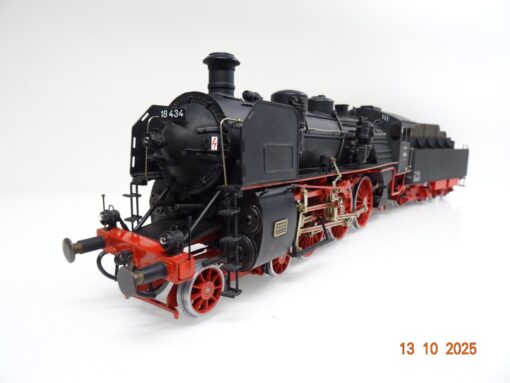 Spring Spur 0 Messing Dampflok BR 18 434 Esu Sound in Holz-OVP JL3565 – Bild 3