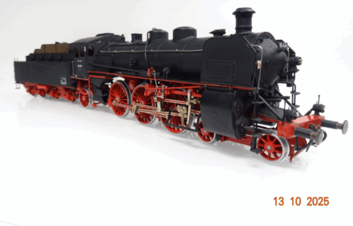 Spring Spur 0 Messing Dampflok BR 18 434 Esu Sound in Holz-OVP JL3565 – Bild 4