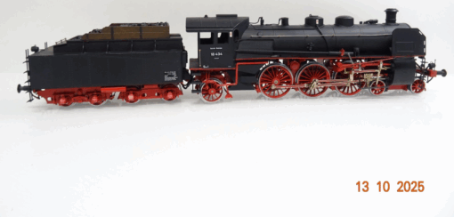 Spring Spur 0 Messing Dampflok BR 18 434 Esu Sound in Holz-OVP JL3565 – Bild 5