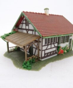 Spur H0 Gabäude Haus Fachwerkhaus ca 11x8 cm, siehe Foto RR566 o.