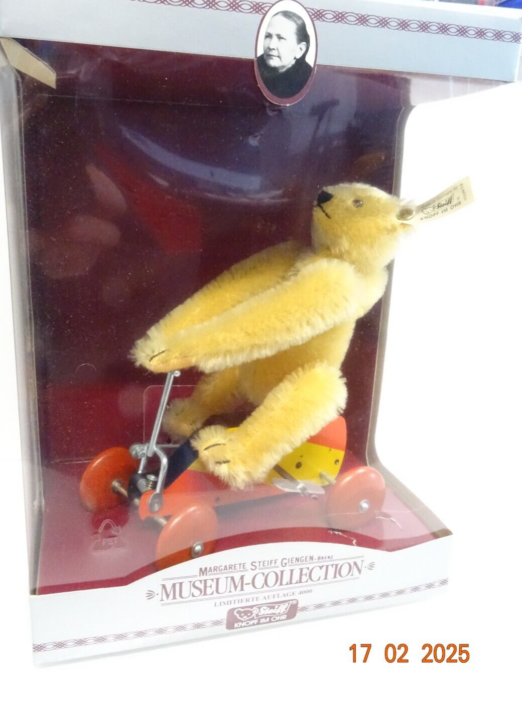 Steiff 400919 UR-Teddy 1926 limitiert in OVP LE8685 – Bild 3