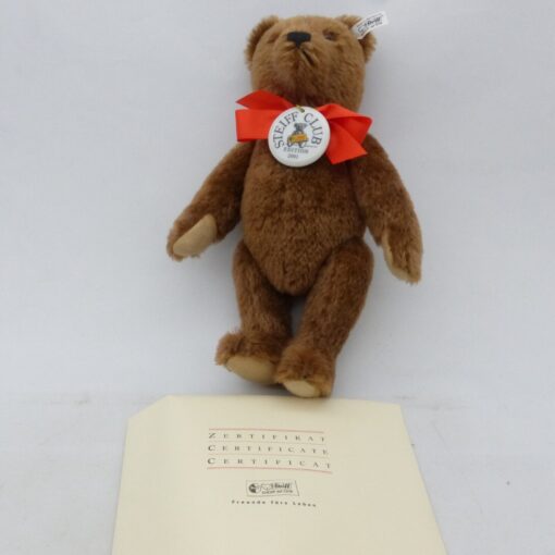 Steiff 420245 Teddybär 1950 Dunkelbraun 35 cm Replica in OVP EX4744