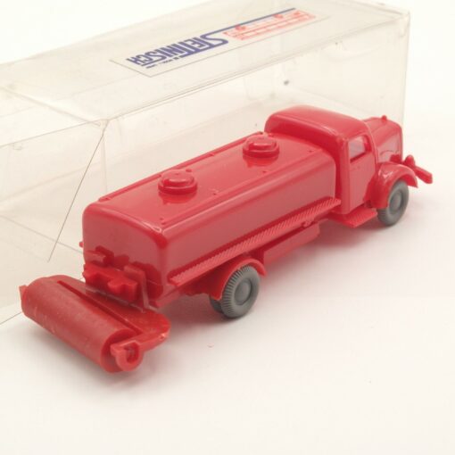 Stettnisch / IMU 1:87 ST01 Mercedes Benz Sprengwagen rot in OVP EZ844 – Bild 3