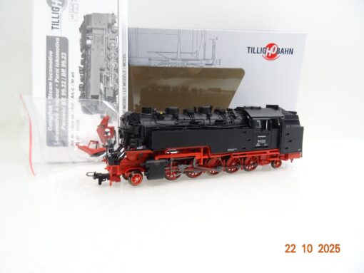 Tillig H0m 02928 Dampflok BR 99 222 der DR in OVP JL3767