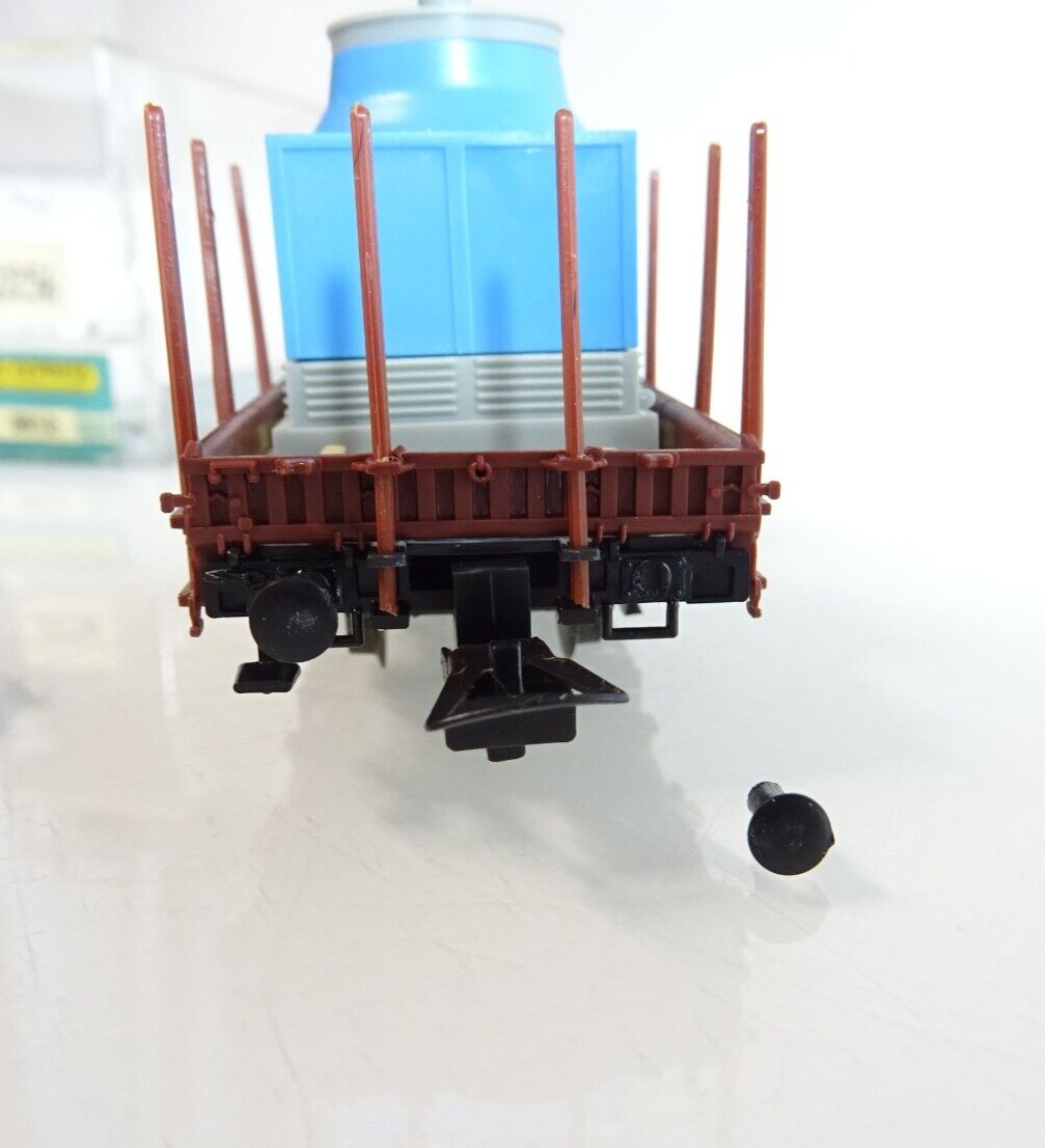 Trix H0 2056 Rungenwagen mit Ladung der DB Umbau Intern. in OVP PR3343