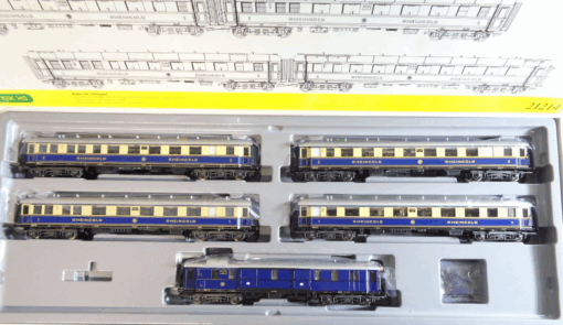 Trix H0 21214 Wagen-Set Rheingold der DRG in OVP BH531 – Bild 3