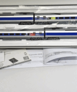 Trix H0 22364 Hochgeschwindigkeitszug 4tlg. TGV POS Esu-Digital in OVP JL3383