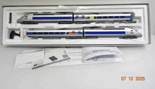 Trix H0 22364 Hochgeschwindigkeitszug 4tlg. TGV POS Esu-Digital in OVP JL3383