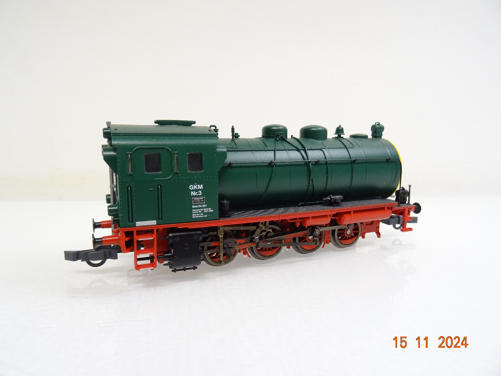 Trix H0 22572 Dampfspeicherlok Großkraftwerk Mannheim mit DSS in OVP LE7248 – Bild 3