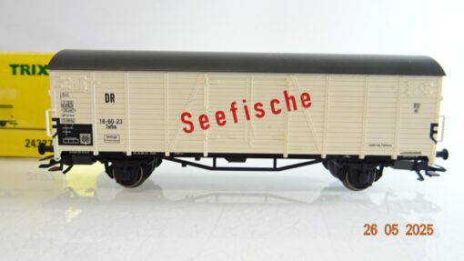 Trix H0 24327 Kühlwagen Seefische der DR in OVP PR8052 – Bild 3