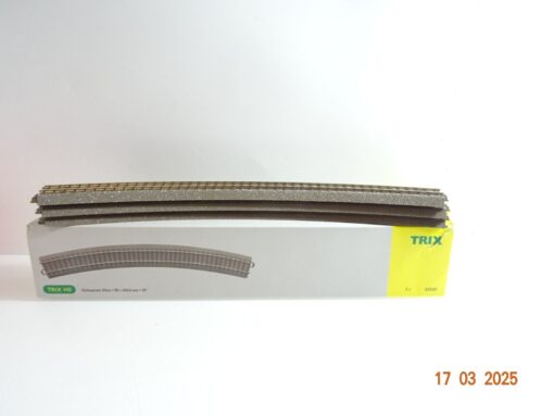 Trix H0 62530 gebogenes Gleis 3 Stück siehe Foto CK6674