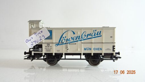 Trix H0 aus 24029 Bierwagen Bremserhaus Löwenbräu der DB AC f. Märklin PR8543 o.