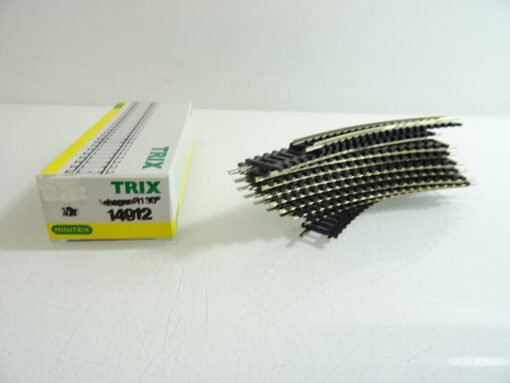 Trix Spur N 14912 Gebogenes Gleis R1 30° 10 Stück siehe Foto in OVP CK2042