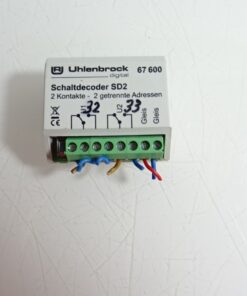 Uhlenbrock 67600 SD2 Schaltdecoder siehe Foto CK8366 o.