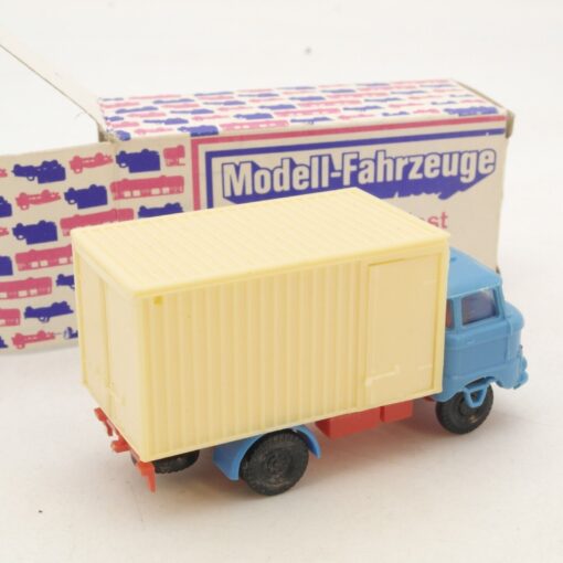 VEB Berlinpalast 1:87 LKW W50 mit Koffer neutral in OVP RG5066 – Bild 3
