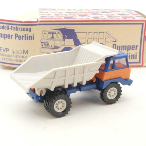 VEB Berlinplast 1:87 Dumper Perlini in OVP RG9390 – Bild 3