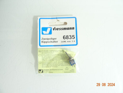 Viessmann 6835 Zweipoliger Kippschalter in OVP CK3317