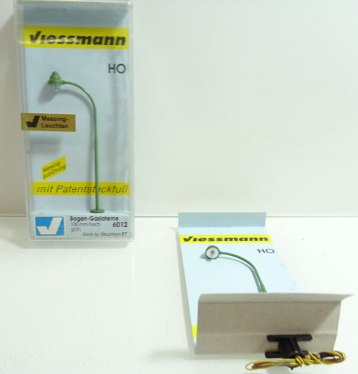 Viessmann H0 6012 Bogen-Gaslaterne siehe Foto in OVP CK969