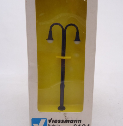 Viessmann H0 6124 Stadtleuchte zweiflammig in OVP QR4001 – Bild 3