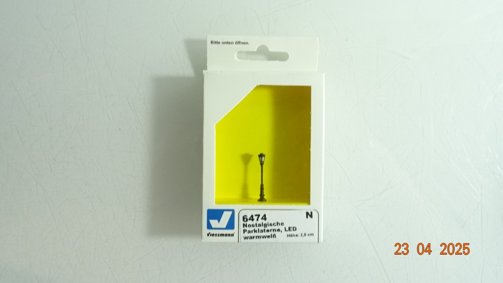 Viessmann N 6474 Nostalgische Parkleuchte LED siehe Foto in OVP CK7682