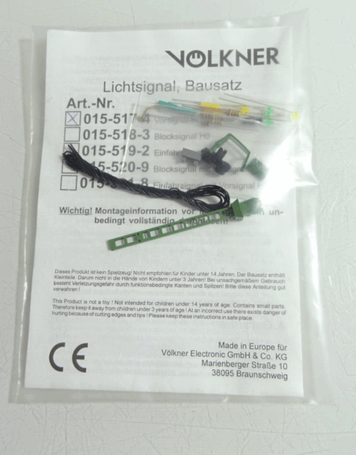 Völkner H0 015-517-4 Lichtsignal Bausatz  in OVP AR7137