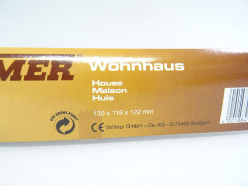 Vollmer H0 3831 Bausatz Wohnhaus 130x116x122mm in OVP LC7654 – Bild 3