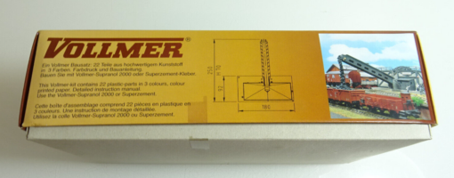Vollmer H0 5540 Ausschmückung Bausatz Förderband neuwertig in OVP AR8055 – Bild 3